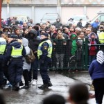 A man entered into the school with sword6