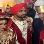 Harbhajan Singh and Geeta Basra