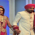 Harbhajan Singh and Geeta Basra