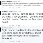 shahrukh khan twiter