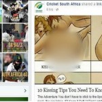 Does pornographic material exist on the Facebook of CSA6