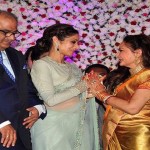 Jaya Prada shares a warm hug with Sridevi at the wedding reception of her son3