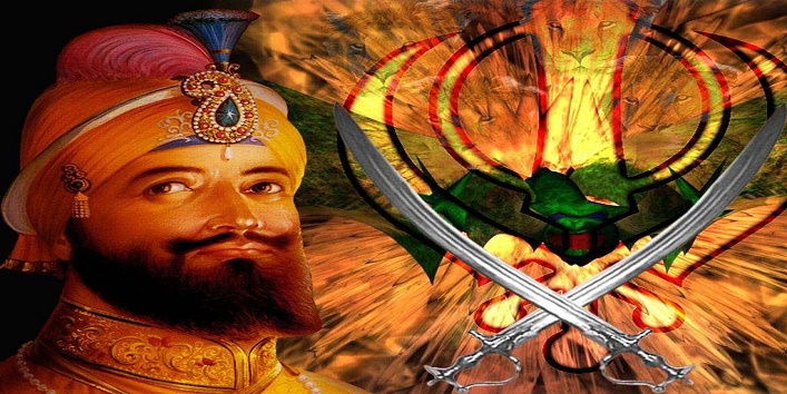 खालसा पंथ की स्थापना करने वाले गुरु गोबिंद सिंह को नमन