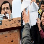 Woman attacked Delhi CM Kejriwal