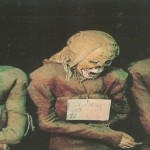 dead body spread around capuchin catacombs palermo in italy2
