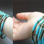 New-2014-Fashion-Indian-Big-Size-Bangles-Bohemia-Blue-Color-Snake-Shape-Alloy-Charm-Bracelets-Bangles