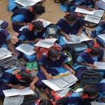 India classroom girl student