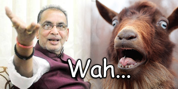 जनता को भूल बकरियों के लिए अच्छे दिन ले आई मोदी सरकार!