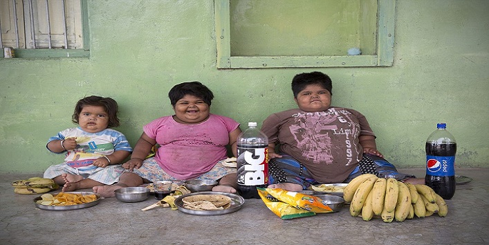 दुनिया के सबसे मोटे बच्चे, दो महीने का खाना खा जाते हैं एक हफ्ते में