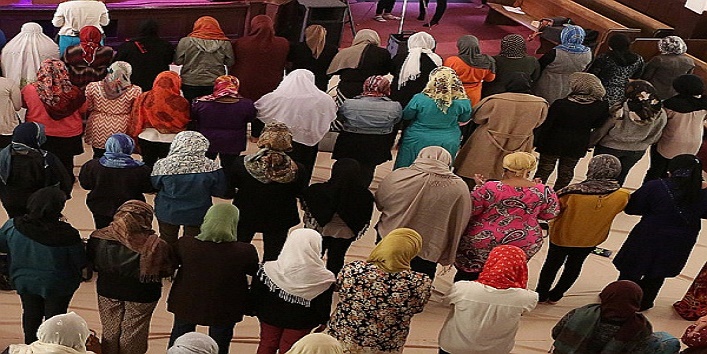 only women read namaaz in this mosque1