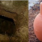 tunnel found on excavation a water pot found inside2