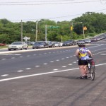 road yellow lines