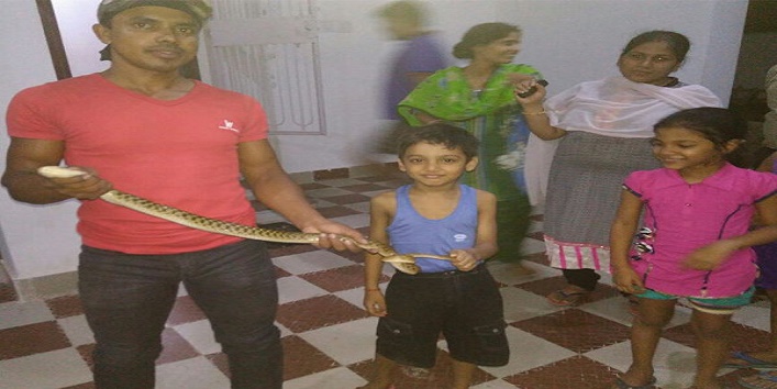 vicky save snakes in JHARKHAND2