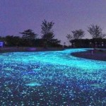 lighting road
