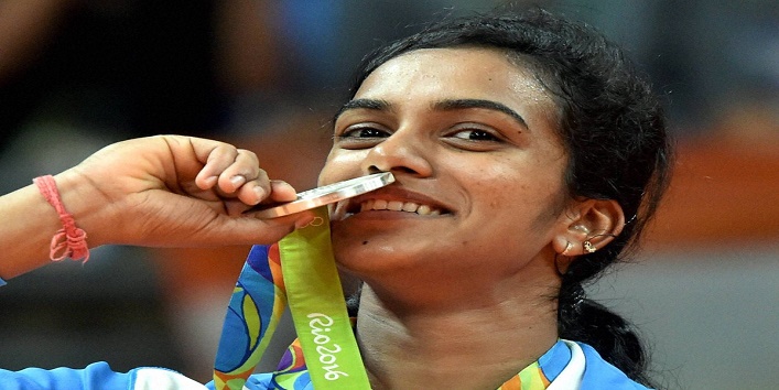 रियो ओलंपिक : पी वी सिंधु  के रजत पदक के साथ महिला खिलाड़ियों ने लहराया देश का परचम