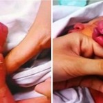 women eat her baby