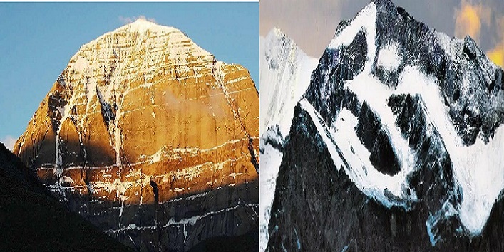 रहस्यमय पर्वत – सूर्योदय होते ही सोने में बदल जाता है यह पर्वत और बन जाता है प्राकृतिक ॐ