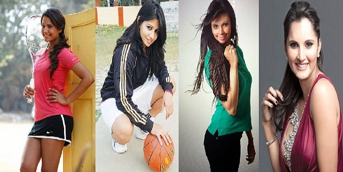 most beautiful female sportspersons in india cover