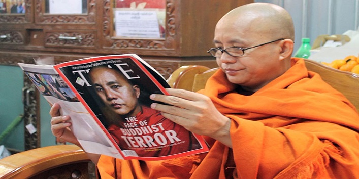 monk ashin wirathu is the reason behind rohingya conflict in myanmar cover