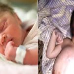 this woman delivers a baby without ears