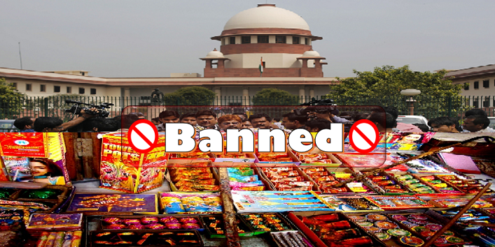 supreme court imposes a ban on firecracker sale in delhi ncr