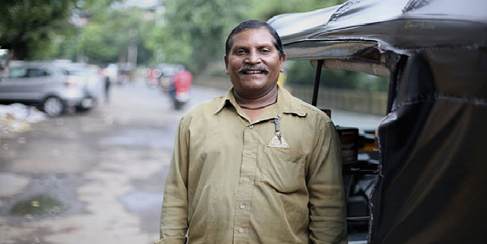 this auto rickshaw driver becomes akshay kumar to please his wife