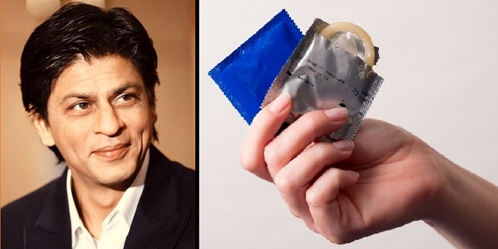 when king of bollywood shahrukh khan had to sell condoms cover