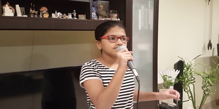 sucheta satish an indian girl sings in 80 languages cover