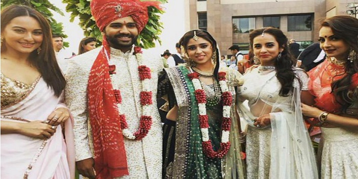 एक दूजे के हुए रोहित और रीतिका, मुंबई में रचाई शादी