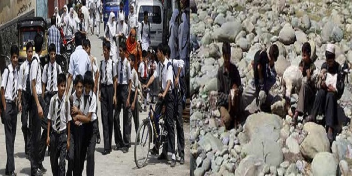 कश्मीर में कर्फ्यू – बच्चों में नई उम्मीद जगा रहें हैं ये अस्थाई स्कूल