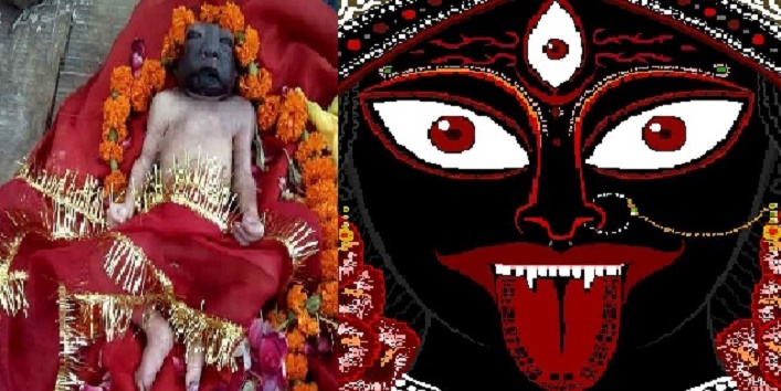 नवरात्र के पहले ही यूपी में हुआ देवी का अवतार, देखें तस्वीरें