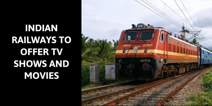 Indian railway soon to launch the facility to watch movies in trains cover