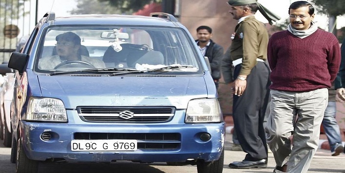 The thief returned the Kejriwal's car safely says it takes u-turn repeatedly cover