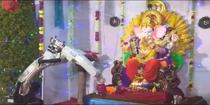 this robot considered as the biggest devotee of the god